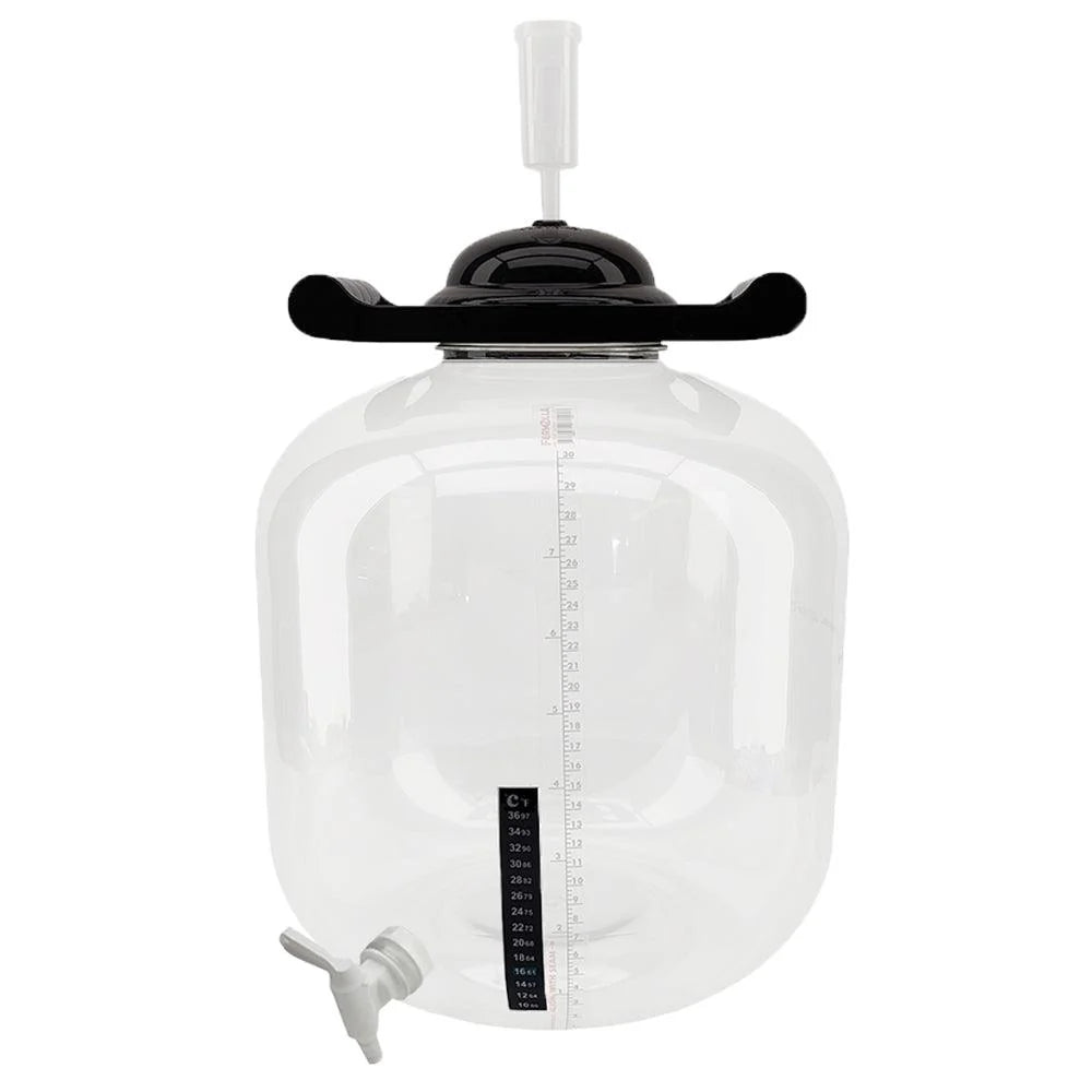 FermZilla - Flat Bottom 30L Fermenter-including Air Lock,Tap and Sticker Thermometer