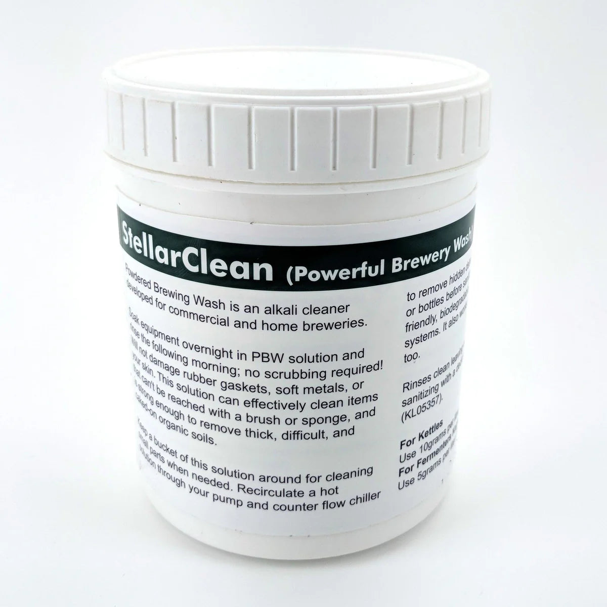 1kg Tub - StellarClean Powdered Brewery Wash