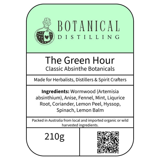 The Green Hour - 1800's style Absinthe Botanicals